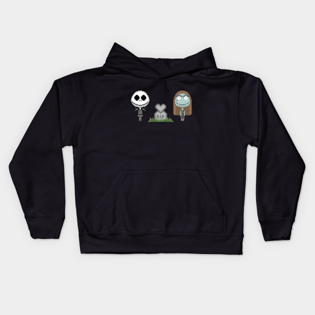 Jack Skellington & Sally Kids Hoodie by TheBanannaTheory